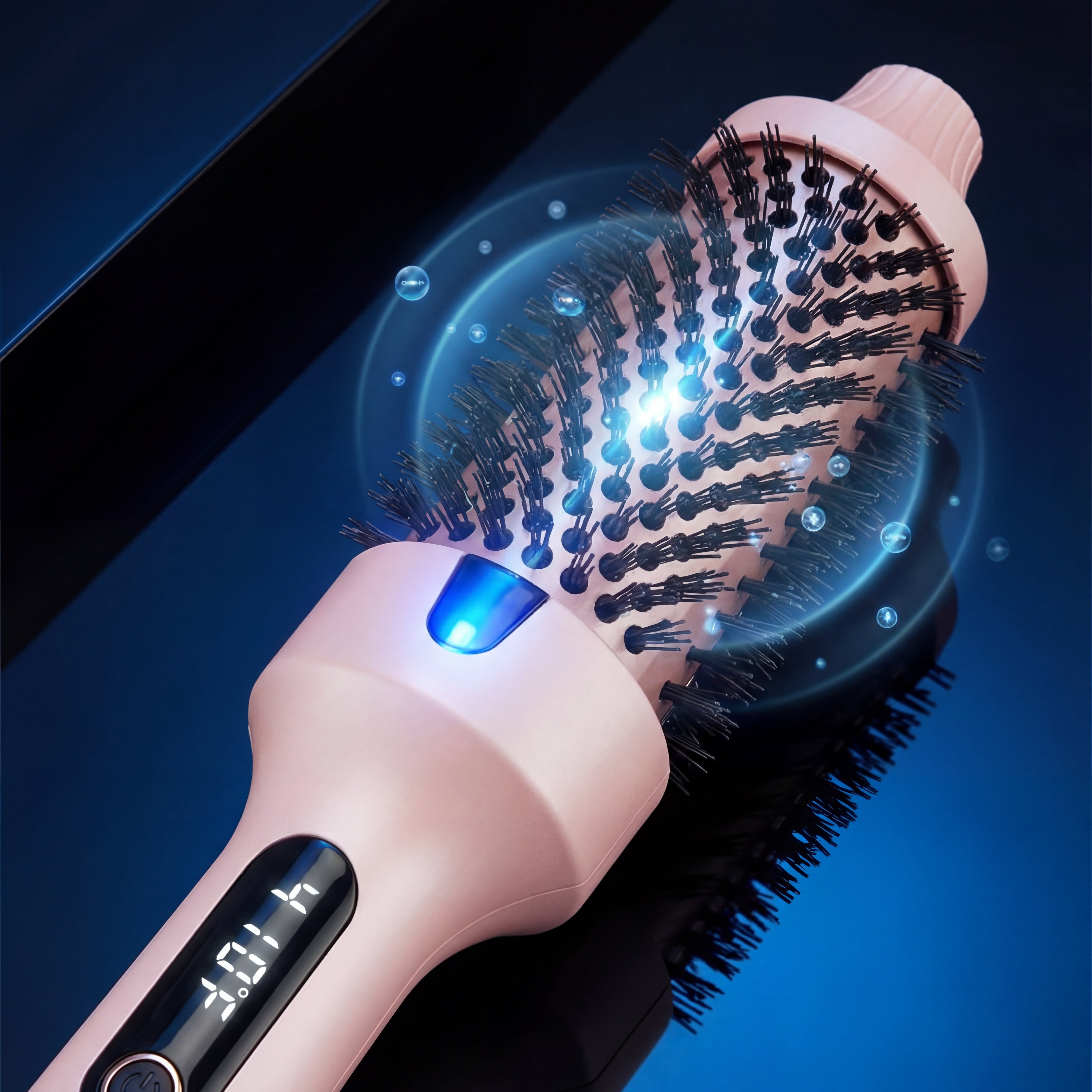Brosse Soufflante Thermique Ionique – Lissage & Volume Sans Dommages