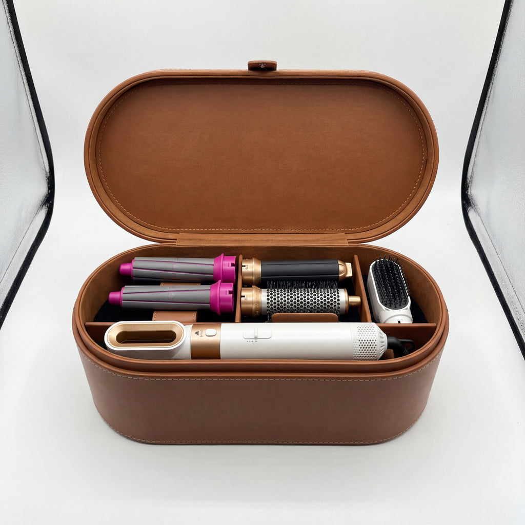 Sèche-Cheveux Brosse 5-en-1 – Coiffage Professionnel avec Étui de Transport
